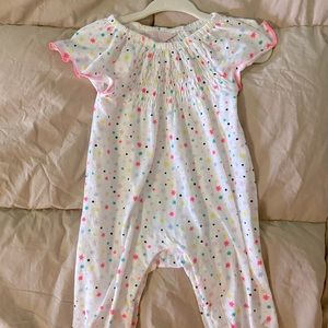 Joules smocked romper